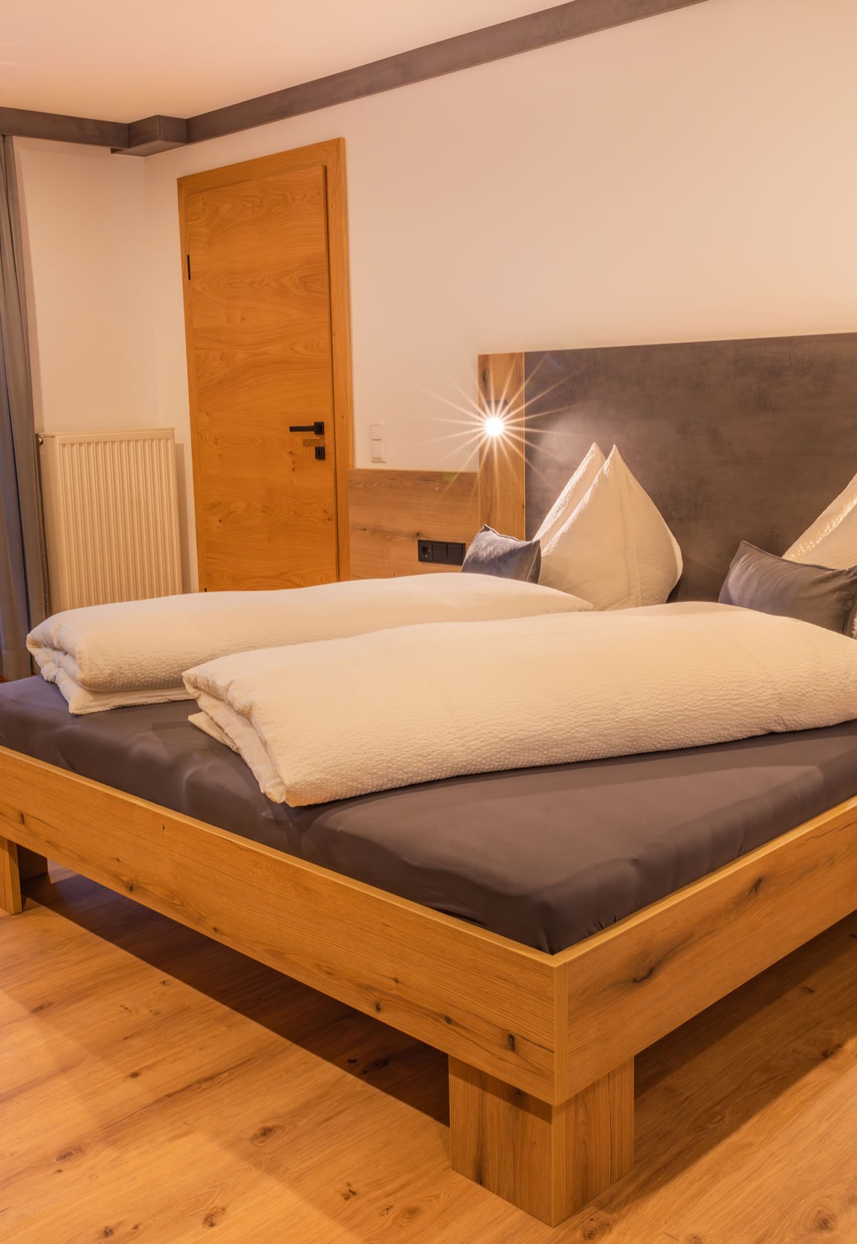 Hochwertige Betten f&uuml;r erholsamen Schlaf im Haus Schartner